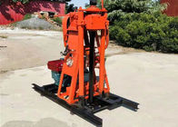 جهاز حفر تعدين الديزل 50-100 متر ، آلة حفر أساسية محمولة